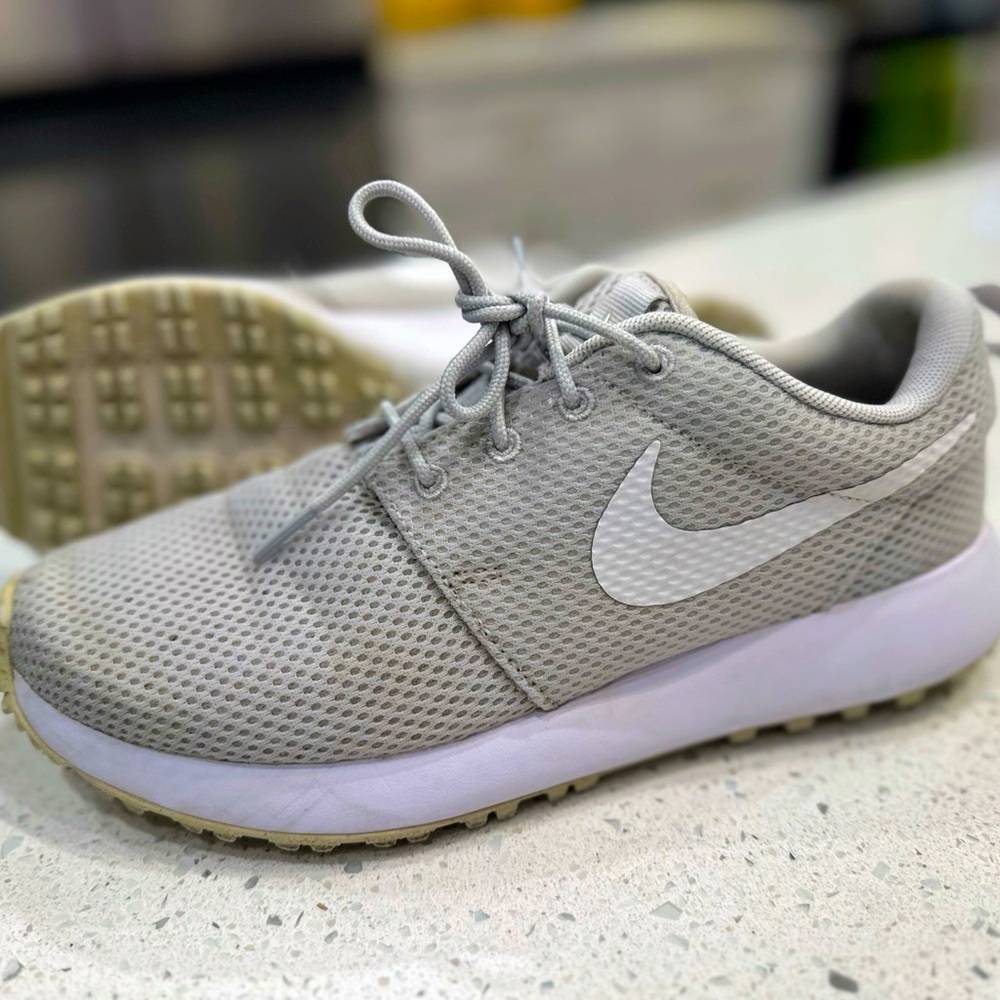 Sz 6Y Nike Golf Junior Roshe G Next Nature Grey Youth Kids Athletic Shoes